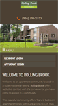 Mobile Screenshot of liveatrollingbrook.com